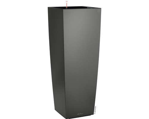 Vysoký plastový kvetináč