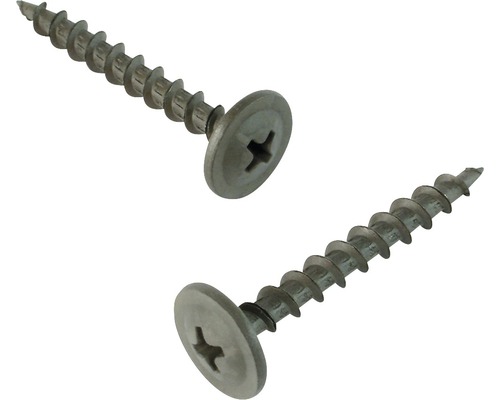 Skrutky Tamadex FN 4,2x35 mm TX univerzálne balenie 500 ks Dve skrutky s plochou hlavou a krížovou drážkou