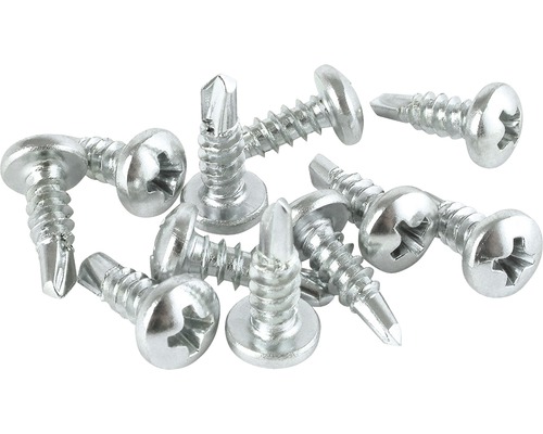 Skrutky Tamadex TEX 3,5x9,5 mm LB samorezné balenie 100 ks Niekoľko vŕtacích skrutiek s šošovkovou hlavou