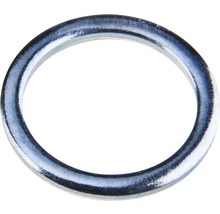 Krúžok pod záves 12 mm zinok biely, 10 ks-thumb-0