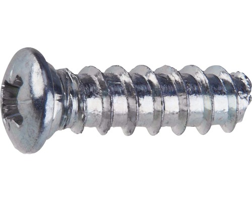 Kovová skrutka s šošovkovitou hlavou