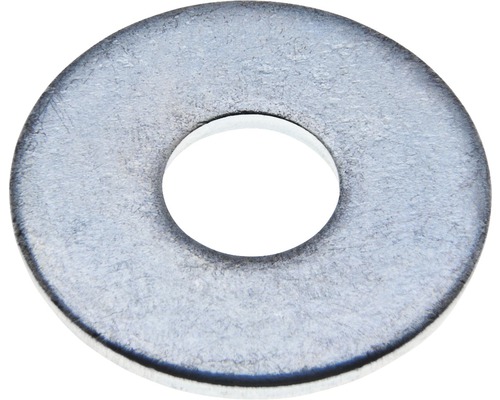 Plochá podložka pod nity Ø 5 mm zinok biely 20 ks-0