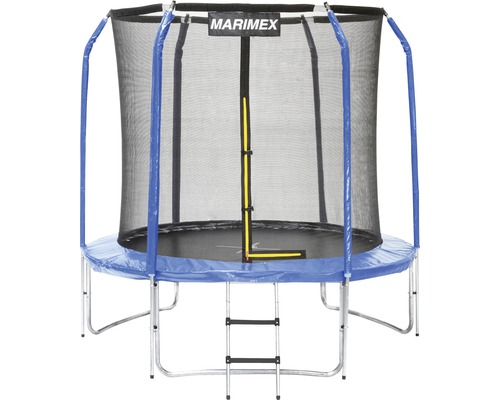 Trampolína Marimex Standard 244 cm + vnútorná ochranná sieť + schodíky ZADARMO Trampolína s ochrannou sieťou a rebríkom