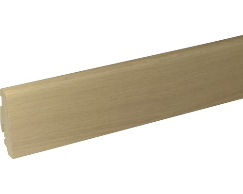 Soklová lišta Skandor dub kašmír SU60L 19x58x2400 mm Drevená podlahová lišta