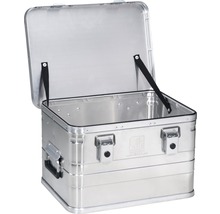 Otvorený hliníkový úložný box