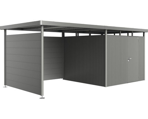 Kovová kôlňa na náradie s dverami