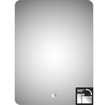 LED zrkadlo do kúpeľne DSK Silver Moon 60x80 cm