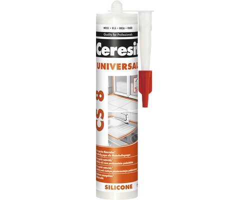 CERESIT CS 8 univerzálny silikón 280g biely