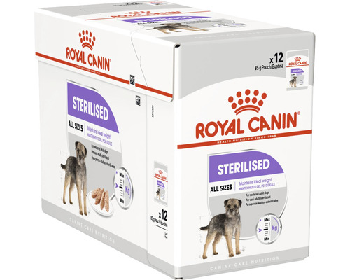 Royal Canin Sterilised krmivo pre psov, 12 kusov