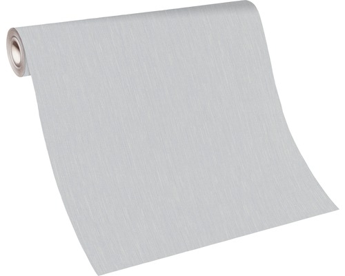 Rolka sivej tapety s textilným vzhľadom