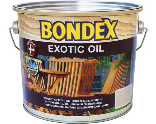 Bondex Exotic Oil olej na záhradný nábytok v plechovke