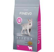 Finevo krmivo pre mačky jahňacie pre citlivé mačky, 2 kg balenie
