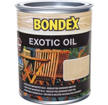 Bondex Exotic Oil syntetický napúšťací olej na záhradný nábytok v plechovke