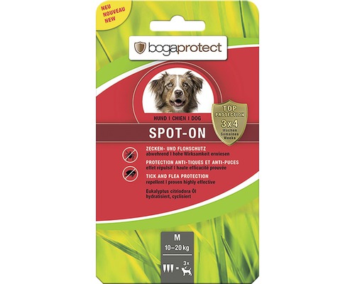 Prípravok pre psov Bogaprotect Spot-On antiparazitný M