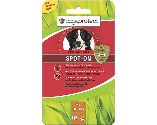 Prípravok pre psov Bogaprotect Spot-On antiparazitný XL