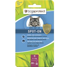 Bogaprotect Spot-On M pre mačky s hmotnosťou 4 až 7 kilogramov na ochranu proti kliešťom a blchám