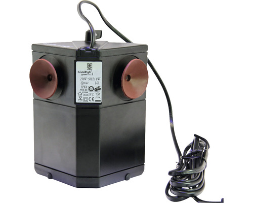 Akvarijné čerpadlo pre vnútorné použitie s prísavkami na upevnenie