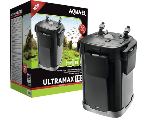 Vonkajší filter do akvária AQUAEL ULTRAMAX 1500 pre akvária 250 - 450 l, 16 W, max 1500 l/h