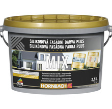 HORNBACH MIX Silikónová fasádna farba Plus 2,5l báza C na miešanie-thumb-0