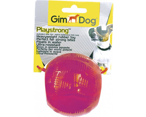 Hračka pre psov GimDog Playstrong z tvrdenej gumy 8 cm