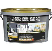 HORNBACH MIX Silikónová fasádna farba Plus 10l báza A na miešanie-thumb-0