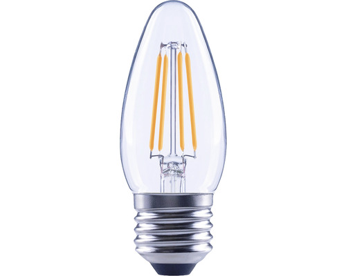 LED žiarovka FLAIR C35 E27 4W/40W 470lm 2700K číra stmievateľná