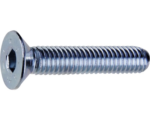 Metrická skrutka Imbus 8,0x30 mm, zinok biely, balenie 250 ks Skrutka so zapustenou hlavou a vnútorným šesťhranom