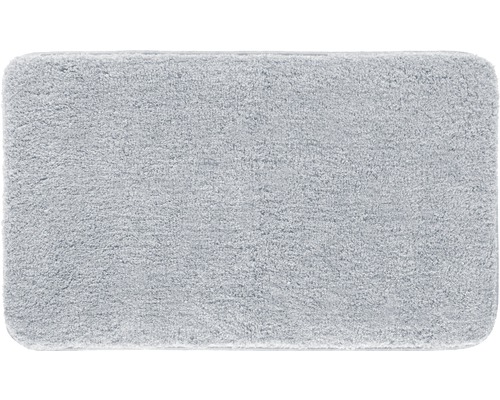 Predložka do kúpeľne Grund Melange sivo strieborná 50x110 cm