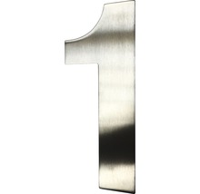 Domové číslo "1" nerezová oceľ 15 cm-thumb-0