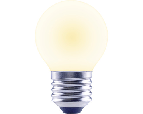 Jedna LED žiarovka s okrúhlym tienidlom.