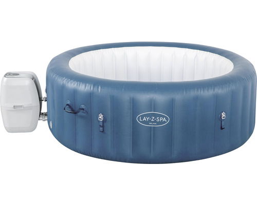 Nafukovacia vírivka Lay-Z-Spa Milan s príslušnou čerpadlovou jednotkou