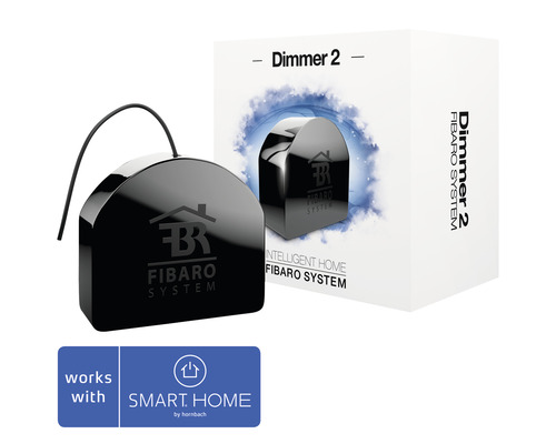 Stmievač 2 Fibaro FGD-212 Z-Wave Plus do 250W - kompatibilný so SMART HOME by hornbach