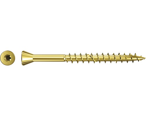 Vrut do drevenej podlahy Fischer 60 ° zapustená hlava TX 3,5x55 mm, 200 ks Skrutka do dreva s pohonom Torx