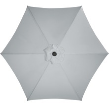 Šesťhranný slnečník zo spodnej strany