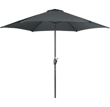 Tmavý slnečník s kľukovým mechanizmom