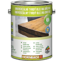 Univerzální olej na tvrdé dřevo Hornbach bezbarvý 2,5 l ekologicky šetrné-thumb-0