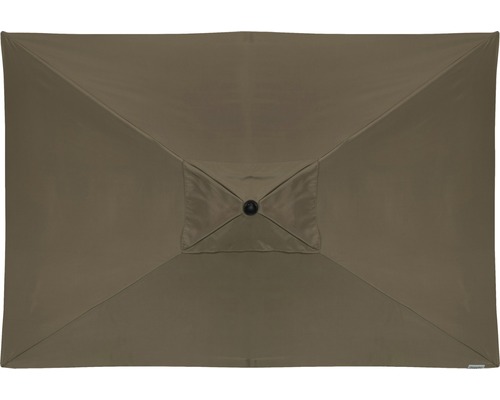 Obdĺžnikový slnečník zhora