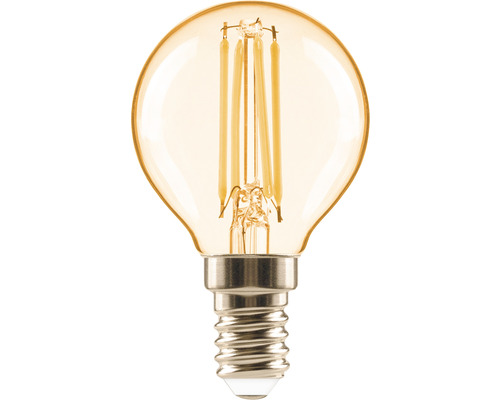 LED žiarovka FLAIR G45 E14 4W/33W 380lm 2000K amber
