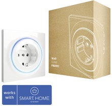 Walli Outlet od Fibaro s obalom a logom Smart Home by Hornbach