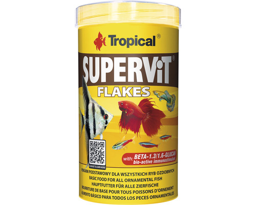 Krmivo pre ryby vločkové Tropical SuperVit 500 ml