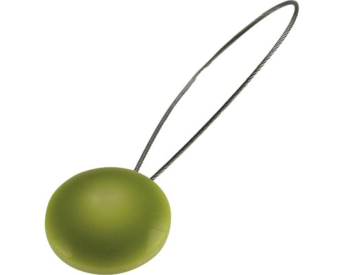 Spona dekoratívna Pearls zelená 2 ks