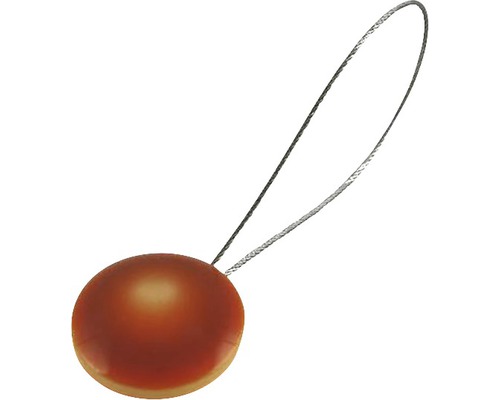 Spona dekoratívna Pearls oranžová 2 ks