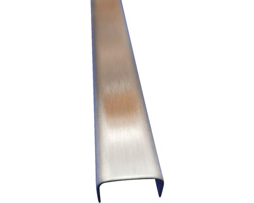 Lišta NEREZ dekoračný profil 10x1000 mm listelo kefovaná