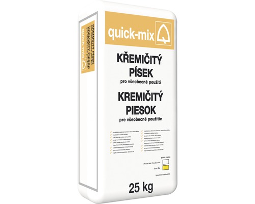 Kremičitý piesok QS 25 kg