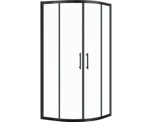 Rohová sprchová kabína s presklenými dverami