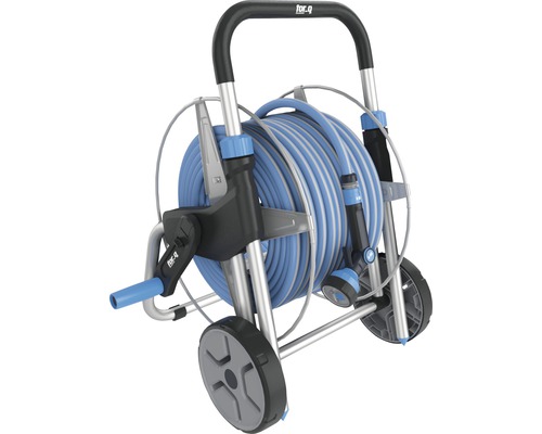 Navijak na záhradnú hadicu s hadicou a striekacou pištoľou