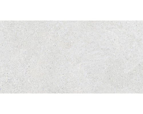 Svetlosivá dlaždica s jemne škvrnitým povrchom.