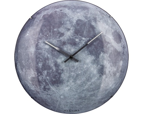 Nástenné hodiny Moon ø 35 cm