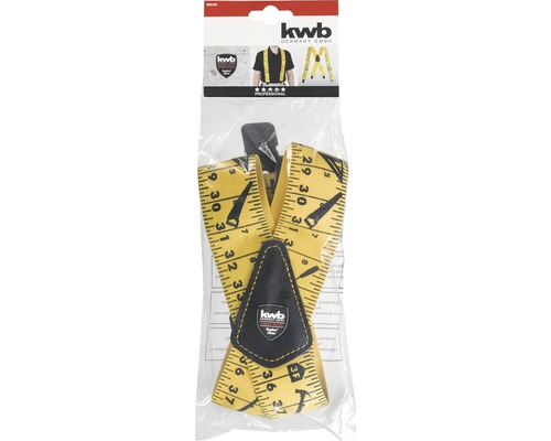 KWB traky v dizajne zvinovacieho metra v balení