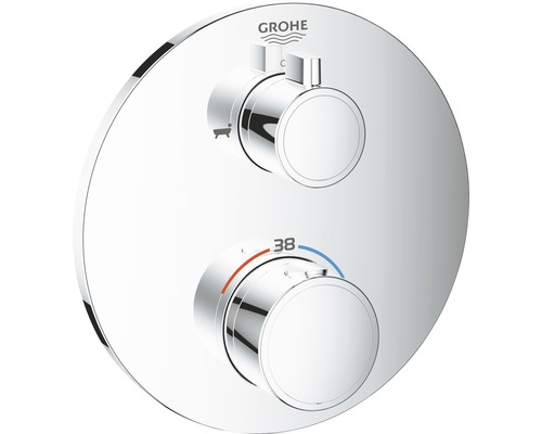 Podomietkový termostat pre vaňu GROHE Grohtherm chrómová 24077000